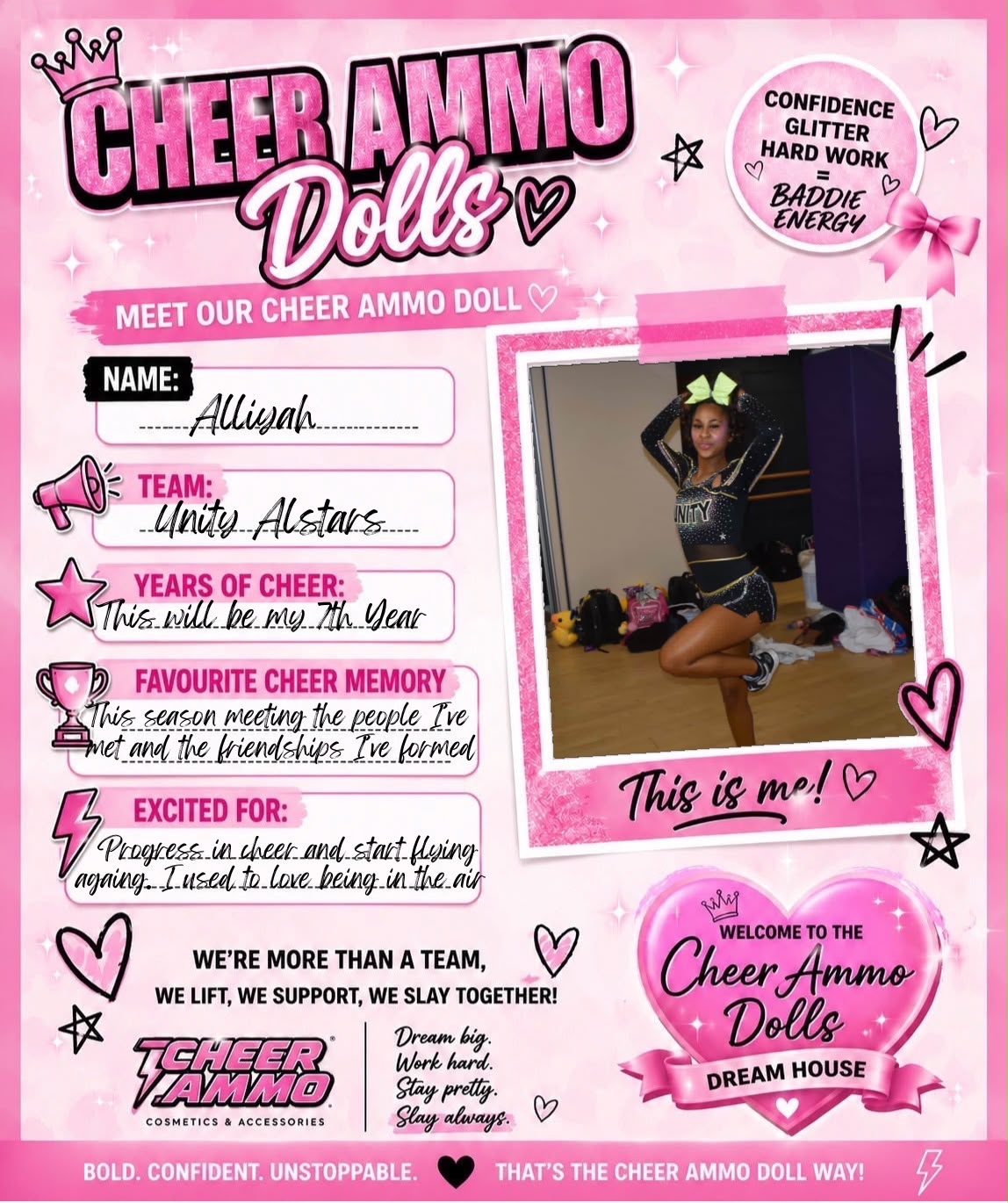 Cheer Ammo Doll: Alliyah