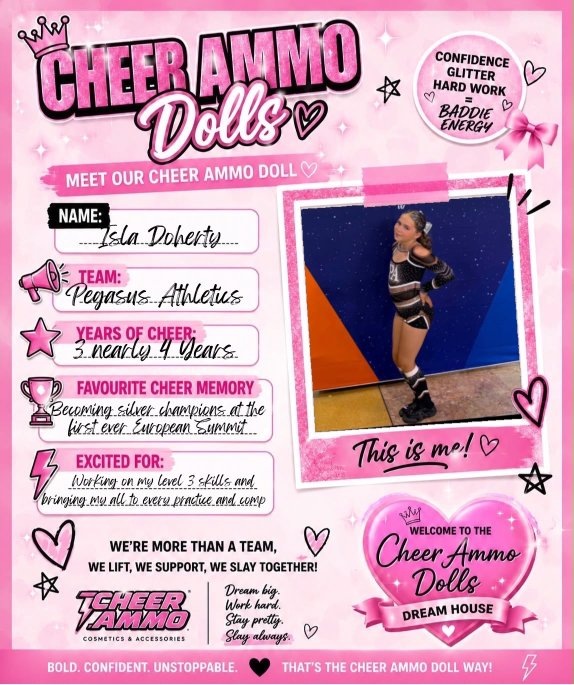 Cheer Ammo Doll: Isla
